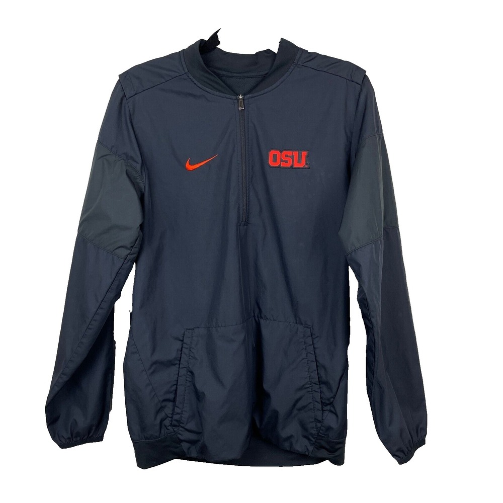 Nike Storm Fit Pullover S OU Oklahoma State Sooners‎ Black 1/4 Quarter Zip